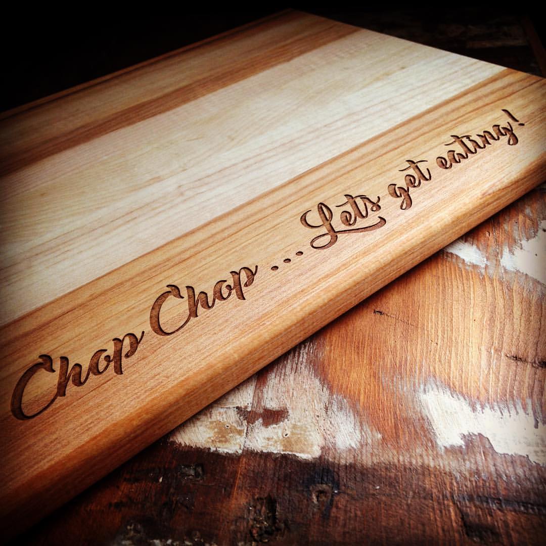 Custom Engraved Cutting Boards Chop Chop