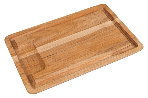 Wholesale Cutting Board 8" x 12" Angled & Grooved with Well