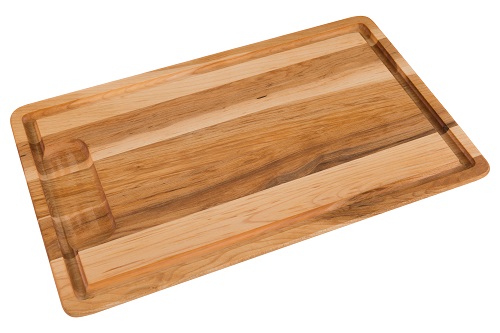 cutting board with well