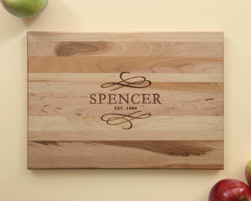 Personalized_and_Engraved_Wood_Cutting_Board_Last_Name_Date_Centered