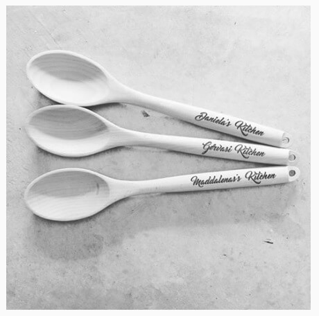 Personalized Wood Spoons 3-Pack