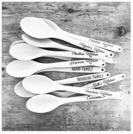 Bulk Personalized Wood Spoons Corporate Gifts