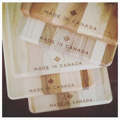 Wood Cutting Boards Made In Canada