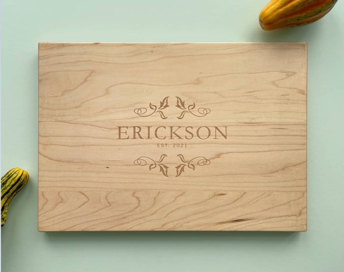 Personalized_and_Engraved_Wood_Cutting_Board_Name_Date_Foliage_1